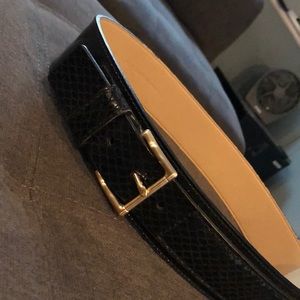 DOUBLE BUCKLE BELT BARNEYS NEW YORK